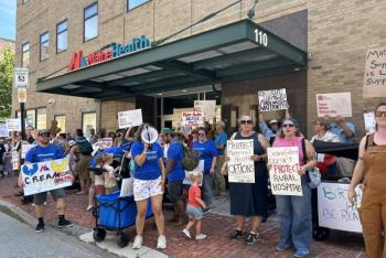 Miles Delivers Action Coalition protesting in Portland