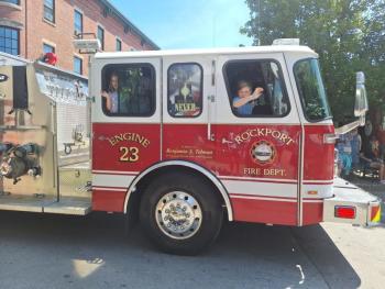 Rockport fire engine
