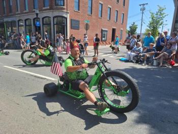 green bike