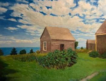 Emily Morse painting. (Photo courtesy Salt Pond Studio)