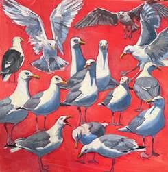 Alison Hill painting. (Photo courtesy Salt Pond Studio)