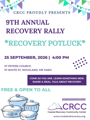 potluck event poster