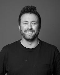 black and white of Ian Cheney