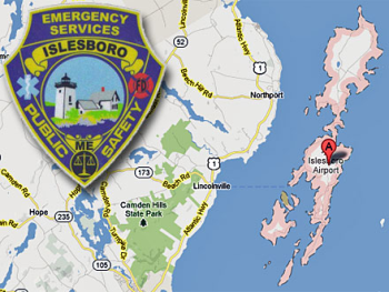 Islesboro Police insignia.
