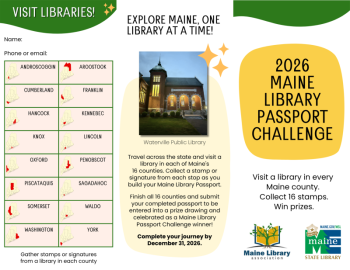 Library passport brochure page 1
