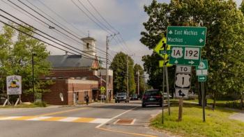 A look down Route 1A