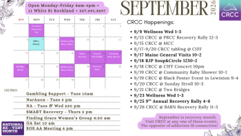 September events calendar