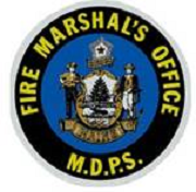 Emblem of the Maine Fire Marshal's Office. 