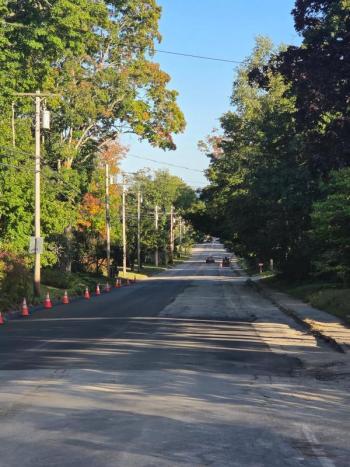 Mountain Street, Camden, Sept. 15. (Photo courtesy Camden Fire Dept.)