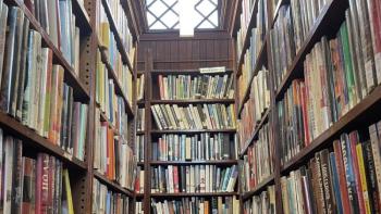 books in a library