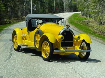 yellow vehicle