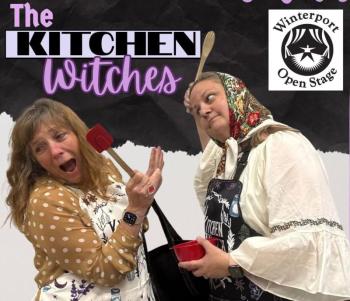 two women in production poster