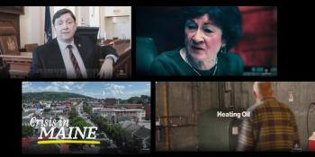 screenshots of TV ads