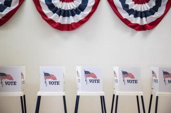 voting stands