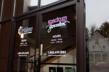 entrance to spectrum generations