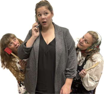 three women