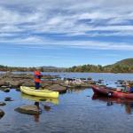 Megunticook Lake in fall 2020