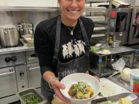 “I didn’t have a style when I got to Chez Panisse. By the time I left, I did: simplicity, seasonality, freshness.”