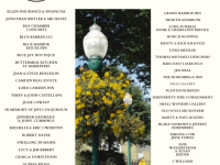 The generosity of Lamppost Sponsors proves funding for Camden Public Gardens