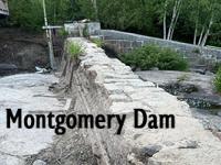 Montgomery Dam in Camden, Maine.