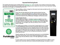 Paid Parking Details and Resident Guide page 1