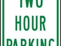 Two Hour Parking sign