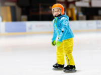 Child skating on the ice