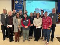 West Bay Rotary of Camden awarded $10,000 in grants to 10 local charities.