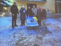 An institution caring for 60 visually impaired children in Kyiv welcomes the arrival of a generator. 