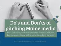 Photo by DIY Book Marketing for Maine Authors