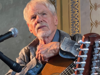 Gordon Gordon Bok performing April 18th at the Camden Opera House. Go to: https://camdenoperahouse.thundertix.com/events/259726 