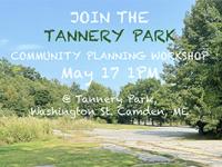 Tannery Park Community Workshop flyer