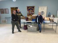 Did You Know… Camden Lions Club collects used glasses, cell phones and hearing aids from the community to repurpose for those in need?   Lion Sunshine scored approximately 12,000 pairs of glasses from her optician in Bucksport!