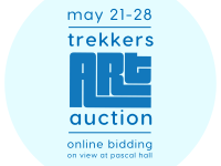 Trekkers Art Auction graphic