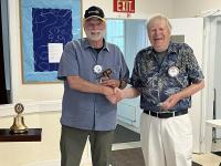  Clark Doran and Bruce Cole of Camden Rotary Club