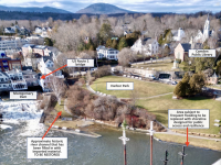 Camden Harbor Park and Dam Removal Project Diagram