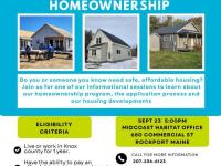 Midcoast Habitat to Host Affordable Homeownership Information Session September 23