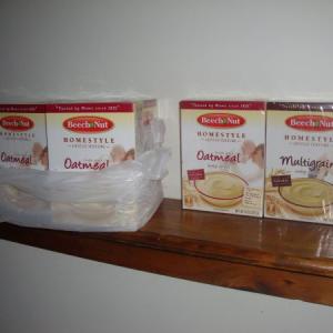 FREE baby cereal/ oatmeal (Lewiston)