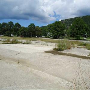 The former Apollo Tannery lot at 116 Washington Street, in Camden, has been a hard sell for nearly a decade. (Photo courtesy of town of Camden)