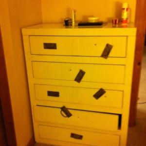 Full size mattress & dresser (North Windham)
- Full size mattress and box spring. Used. Slight sag in the middle. I dont feel it but my girlfriend does. Bed frame not included. - Used dresser. White. Fourth drawer cant be shut? Probably a way to fix that but I dont know how. Handle plates can easily be reattached.