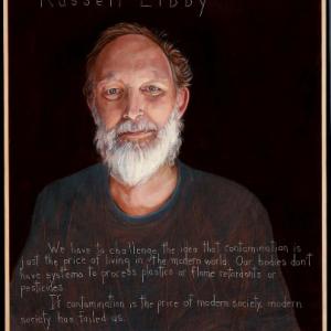 Portrait of Russell Libby by Robert Shetterly, from the Americans Who Tell The Truth collection.