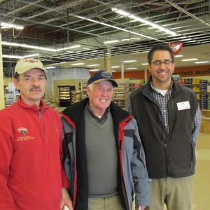 Hannaford renovation, Chuck Hendrick