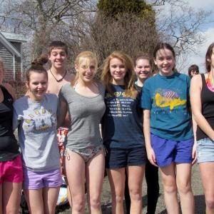 Your dippers (left to right) front, MVHS Class of 2016, Sophie Cohen (class president), Stephanie Hill (class secretary), Riley Arbour (class treasurer), Cassie Dever, Alexia Hilt and Emily Wotton. Standing in the back from left to right for MVHS Class of 2015 are Jared Mank and Jordan Moore. (Photo Courtesy of Norma Hunt)