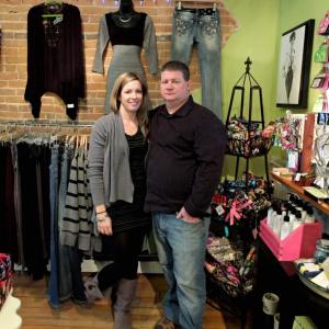 Katherine Loblein and John Gibbs, co-owners of Katwalk. (Photos by Chris Wolf)