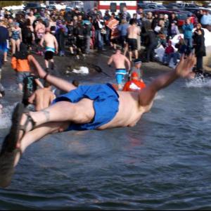 Diving into the ocean for the sake of Jessica. (Photo by Patricia Melka Lojek)