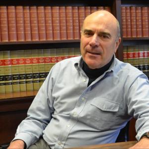 H. Thompson Rodman, of Lincolnville and New York City. He wants to establish an alcohol rehabilitation center at Fox Hill, on Bay View Street in Camden. (Photo by Lynda Clancy)
