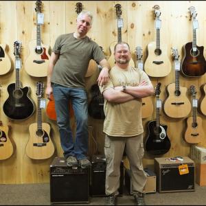 Mac Economy and Harvey Curtis of K2 Music. (Photos by Chris Wolf)