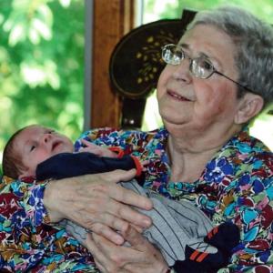 The angels came down from heaven for the most wonderful mother, grandmother and great-grandmother in the world -- Grace Whiffen.