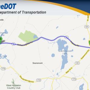 Maine Department of Transportation crews will be working on Route 3 this summer, repaving and improving drainage, between Montville and Belmont.