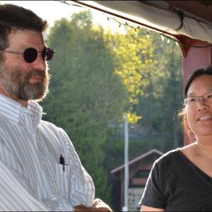 Assessor Kerry Leichtman and Select Board member Tracy Murphy were there, too. (Photo by Lynda Clancy)